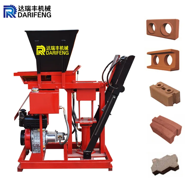 Ручной аппарат для изготовления блоков лего DF2-25 Eco Brava, аппарат для изготовления блоков из глины