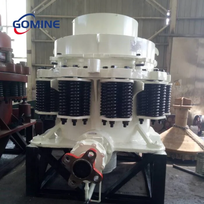 Мини-пружинная малая Щековая медная рудная инерционная конусная дробилка с двигателем