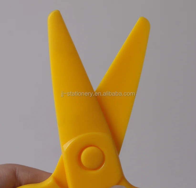 Plastic Safety Kids Paper Cutting Scissors for School Children Cutting Tools Paper Craft Supplies