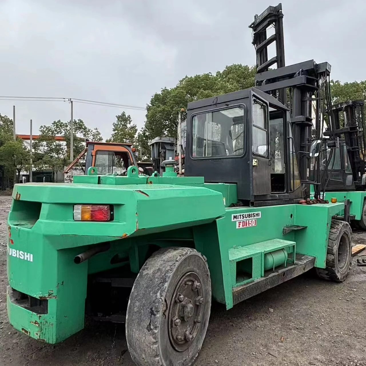 Used forklift FD150 Good performance Forklift is cheap Used forklifts are on sale