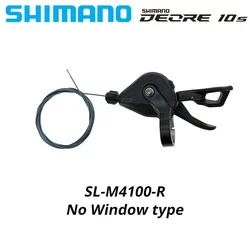 HLM Shimano Deore M4100 1X10s MTB Bike Derailleurs Groupset SL-M4100 Shifter Lever RD-M4120 RD-M5120 Rear Bicycle Switch