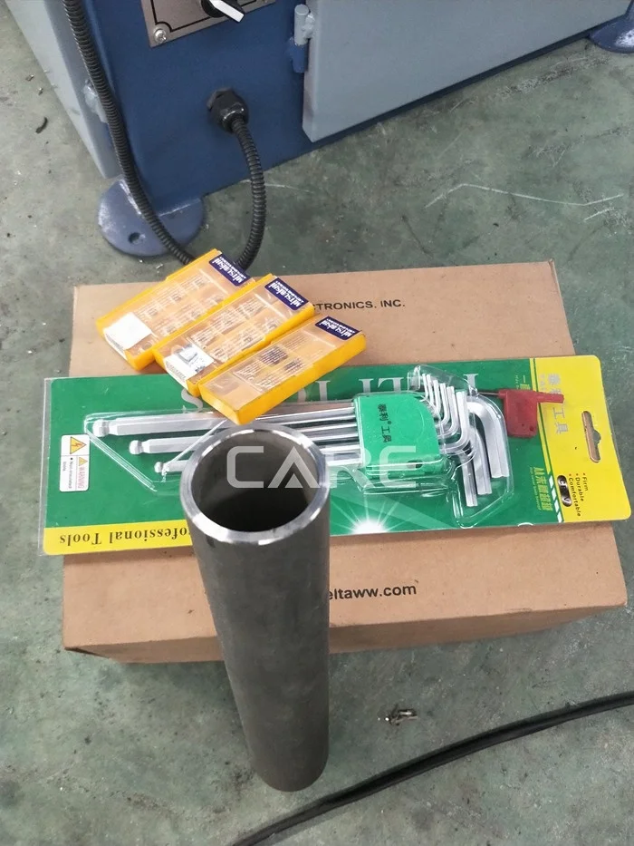 High speed Price of pipe end facing machine edge bevel machine copper tube deburring machine