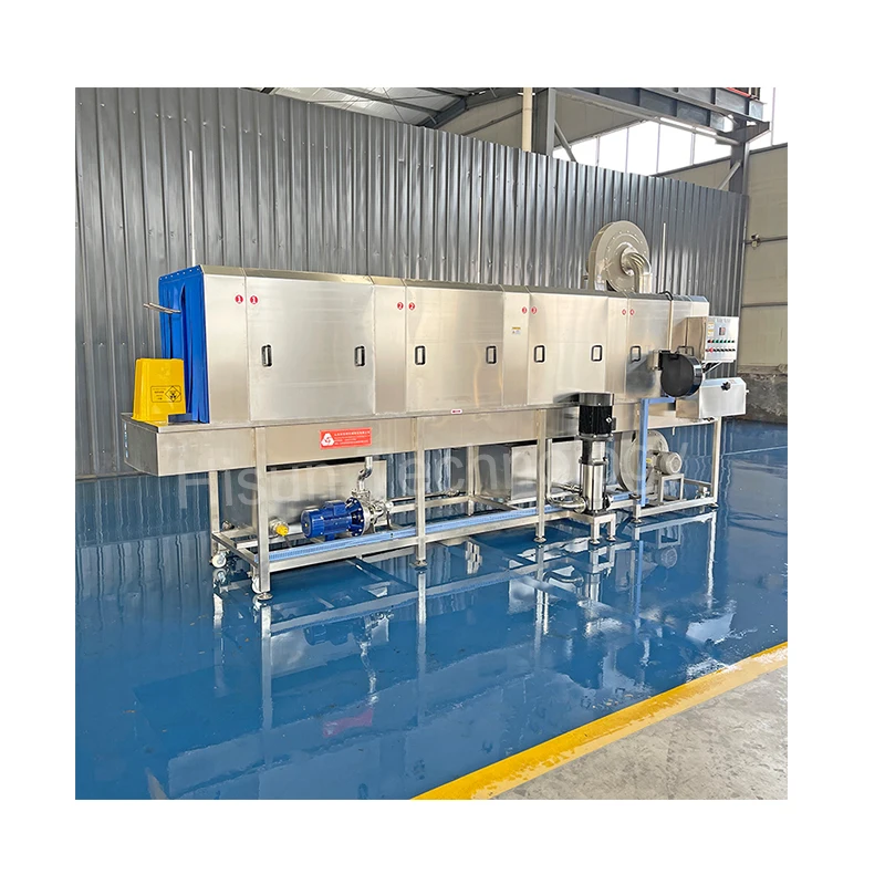 commercial trash can bin washer crate washing machine tray washer pallet washing machine