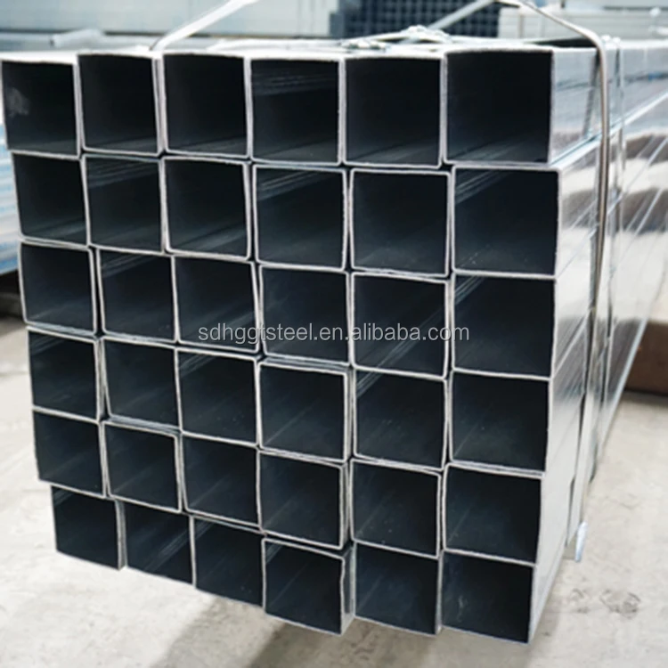 Factory Price Cheap ASTM A36 50x50 fence 2x3 galvanized e 40x80 rectangular square hollow section shs rhs steel rectangular tube