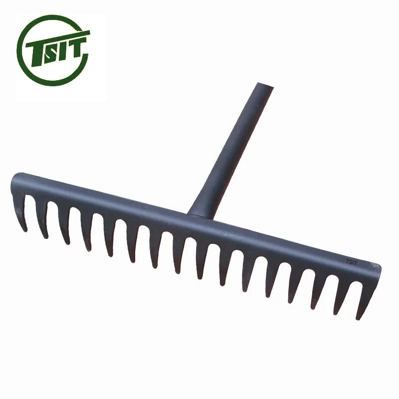 All steel garden tools metal garden farming rake