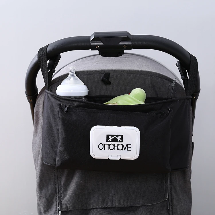 Multi-color Polyester Baby Furniture Waterproof Diaper Travel Stroller Bag Organizer
