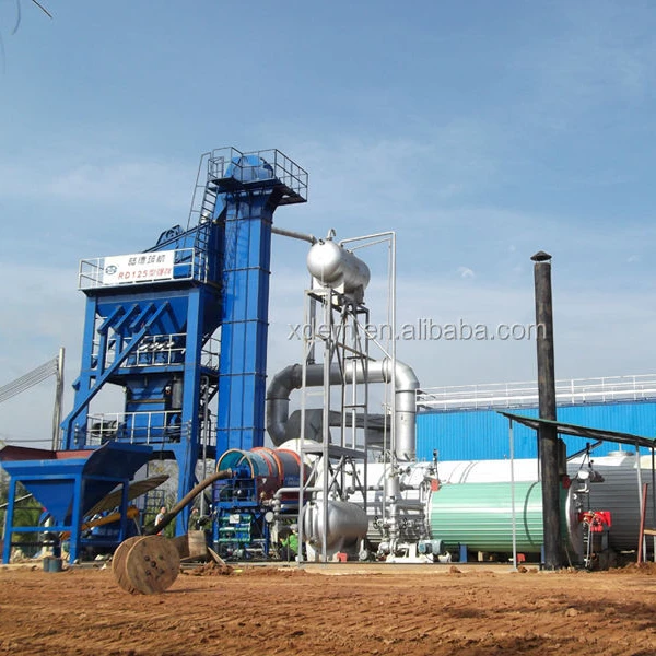 Стационарная асфальтосмесительная установка XDEM LBQ1500 120 тонн, асфальтосмеситель