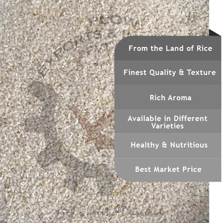 Широкий ассортимент качественного 100% сломанного белого риса шелковистого сортекса от топового