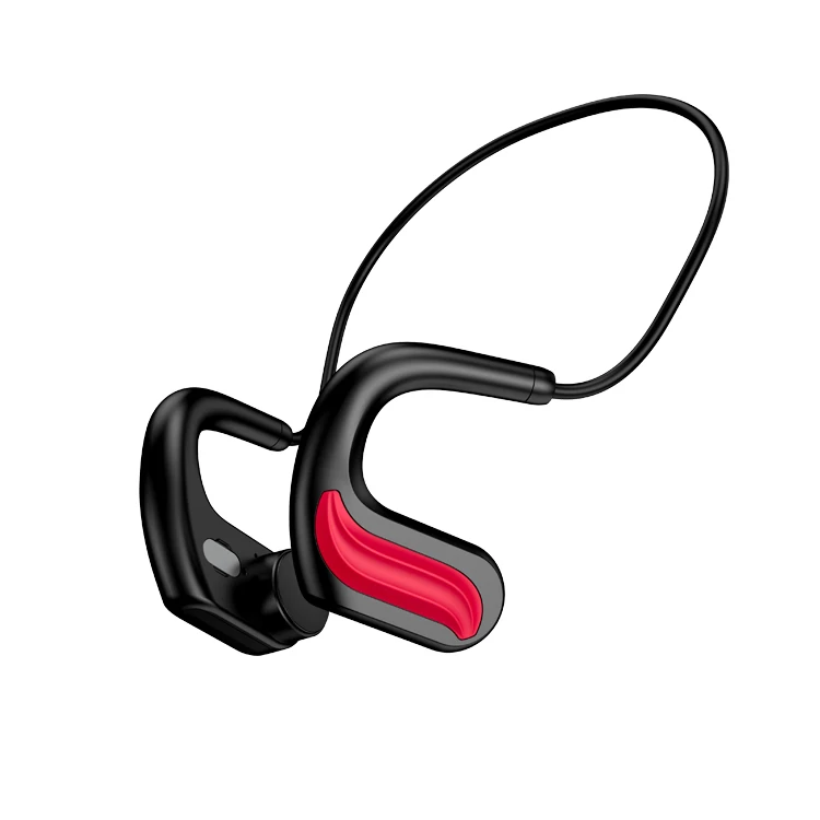 
Hot selling IPX8 completely waterproof earphones underwater wireless swimming bone conduction headphones headset with 16G Memory 