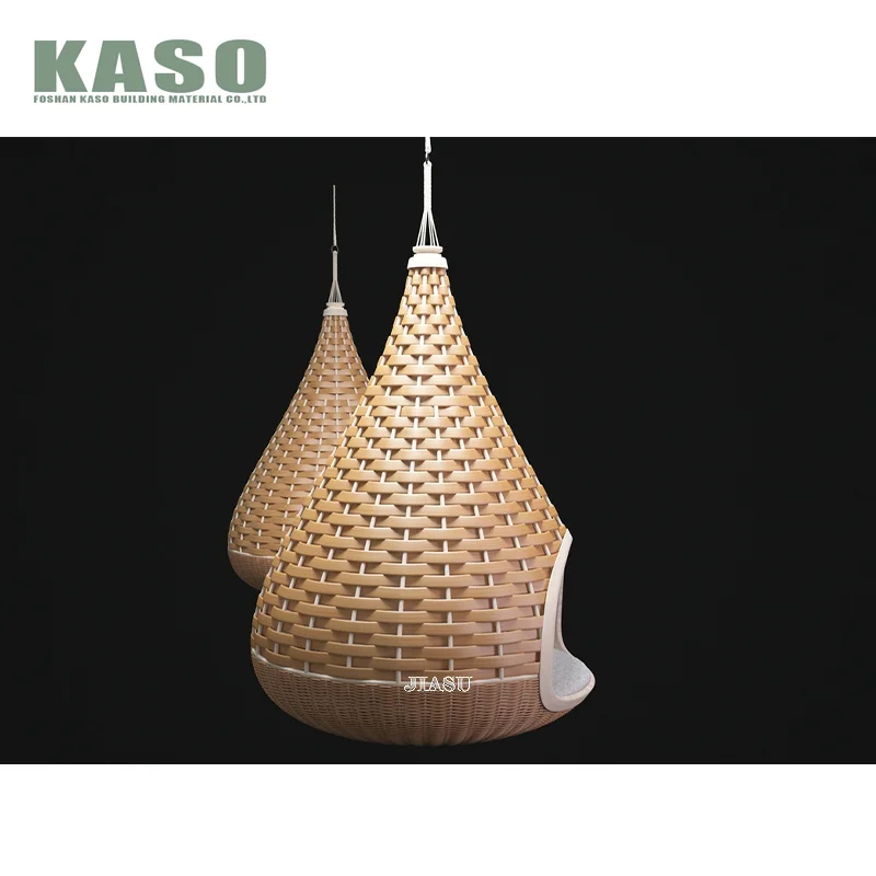 Aluminum Orange Sun Modern Teak Pool Lounger Chaise Luxury Rattan Low Garden Sofas Bamboo Seat Outdoor Lounge Set Furniture