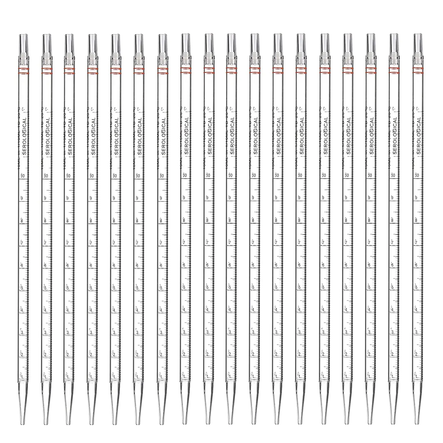 good quality serological pipette with graduation medical and laboratory consumable