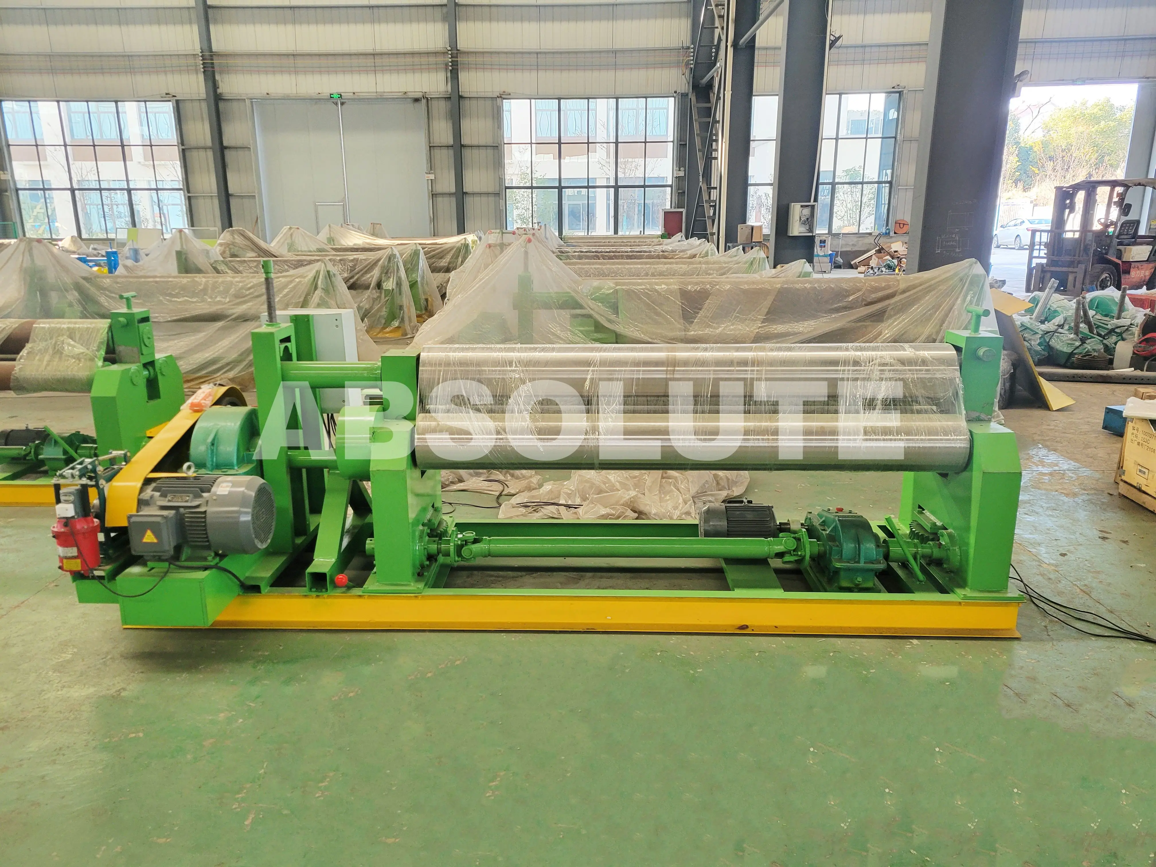 W11-16 * 2000 Nc three roller bridge type iron sheet making machine