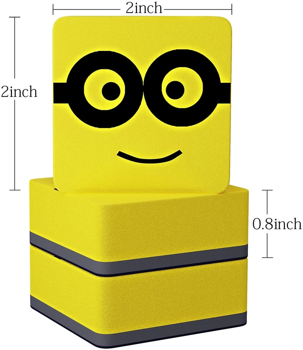 high density felt bottom multicolor cute marker eraser dormitory, game room, play centers etc