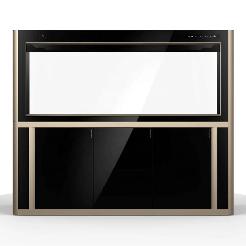 6 feet to 10 feet Length Fish Tank Height 3 feet with sump filter cabinet LED light Cleair Aquatics Ultra Clear Glass Aquarium