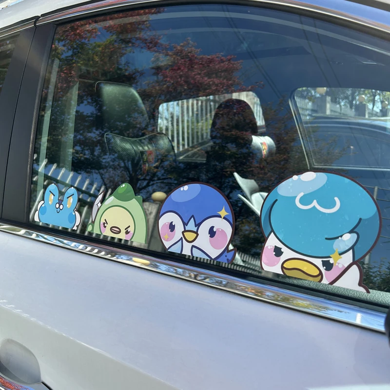 Наклейки на окна автомобиля с защитой от атмосферных воздействий