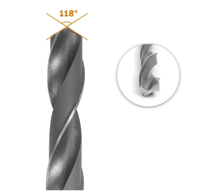 Hot Sale  HSS Morse Taper Shank Twist Drill Bit  for  Metal Drilling