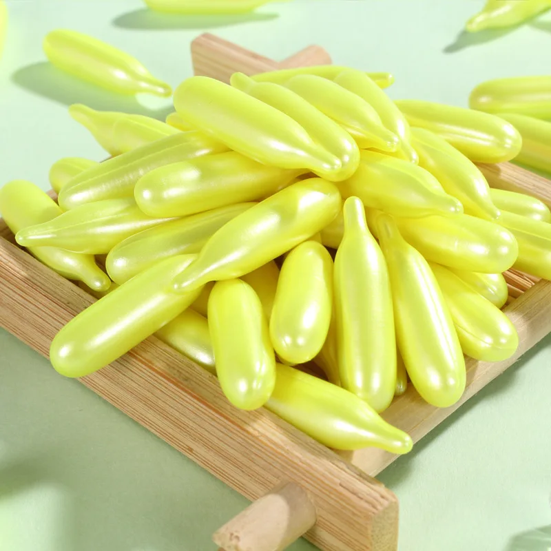 wholesale vitamin C hyaluronic acid nicotinamide ceramide anti aging wrinkle lightening Pale spot face facial serum capsule