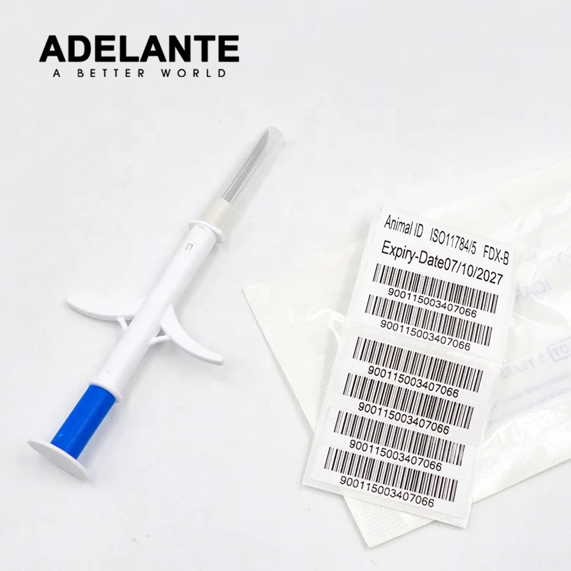 ADELANTE RIF14 Manufacturer Wholesale microchips chips micro rfid Horse dog implant animal id chip