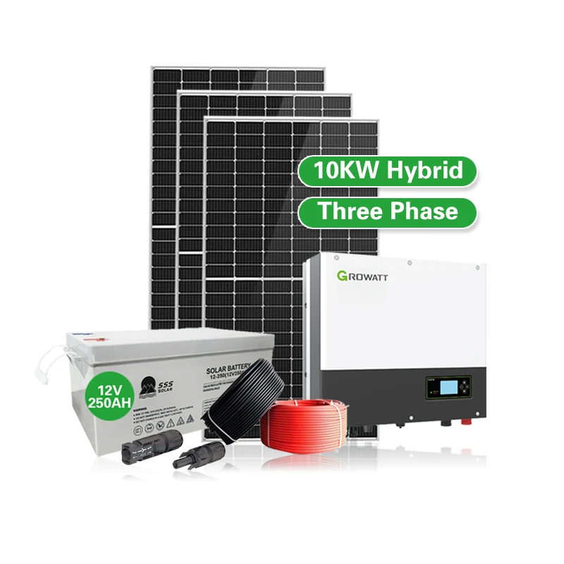 SSS Solar 10kw hybrid solar system clean energy 5kw 10kw solar and wind energy systems