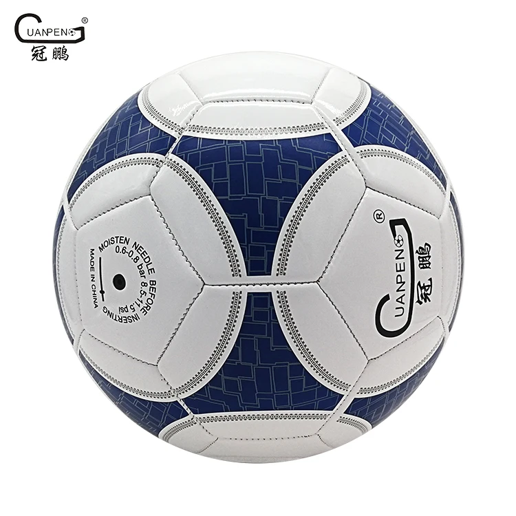 Wholesale Cheap Price PVC Synthetic Leather Football Size 5 Custom Logo Promotional Soccer Ball