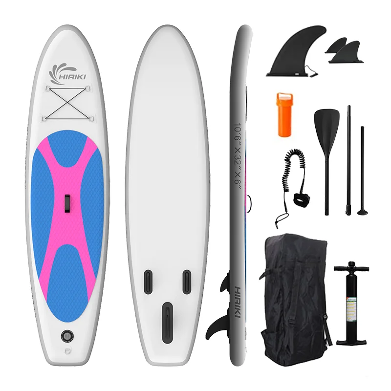 Wholesale drop stitch new design inflatable isup stand up paddle board
