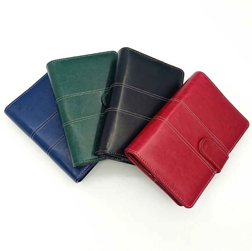 
small a5 custom 6 ring binder planner refill loose leaf notebook with metal buckle 