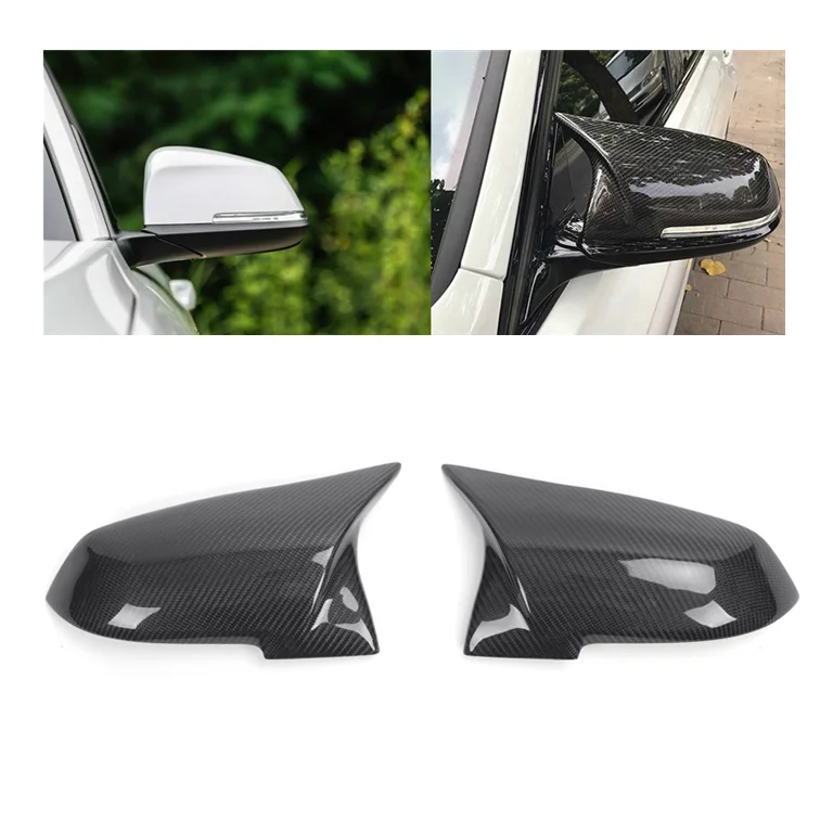 2013+ AN Style FOR BMW 3-Series 4-Series M Style Carbon Fiber CAR Mirror Cover  F20 F22 F23 F30 F32 F33 F36 F87 M2 X1
