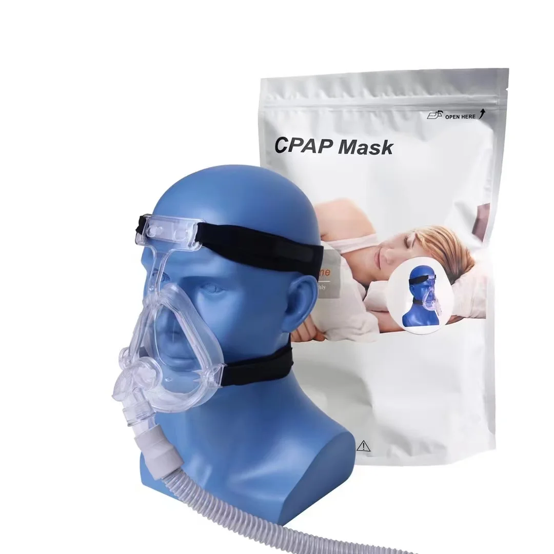 L Размер CPAP маска для апноэ сна без вентилирования и вентилирования CPAP маска медицинские принадлежности