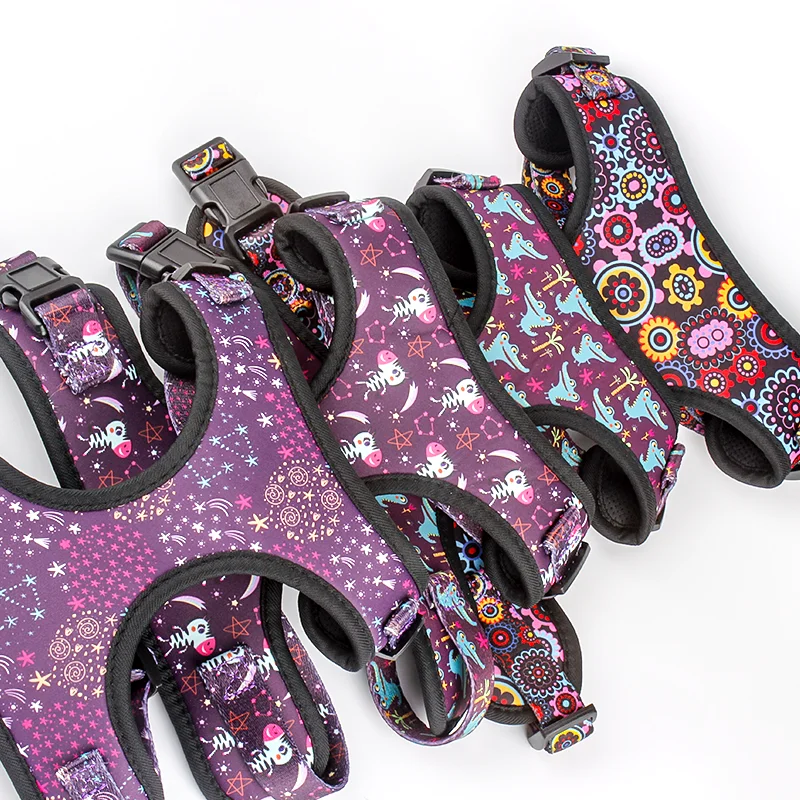 All size and color free design soft mesh pet vest yellow bee dog harness for small medium dog