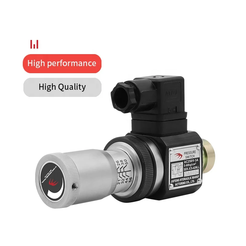 JUFENG Adjustable Hydraulic Pressure Switch High-precision Vacuum Digital Pressure Switch