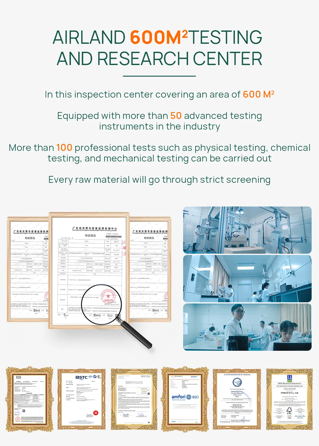 Airland High Quality Hybrid Spring Bed Mattress Manufacture Custom Size King Memory Foam Mattress In A Box