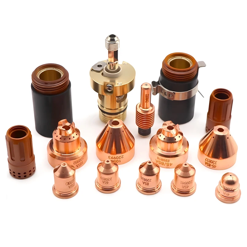 125A plasma cutting nozzle and electrode consumables 220971 220975 420158 420169 220976 420168 420000 420172 220997 220977 42015