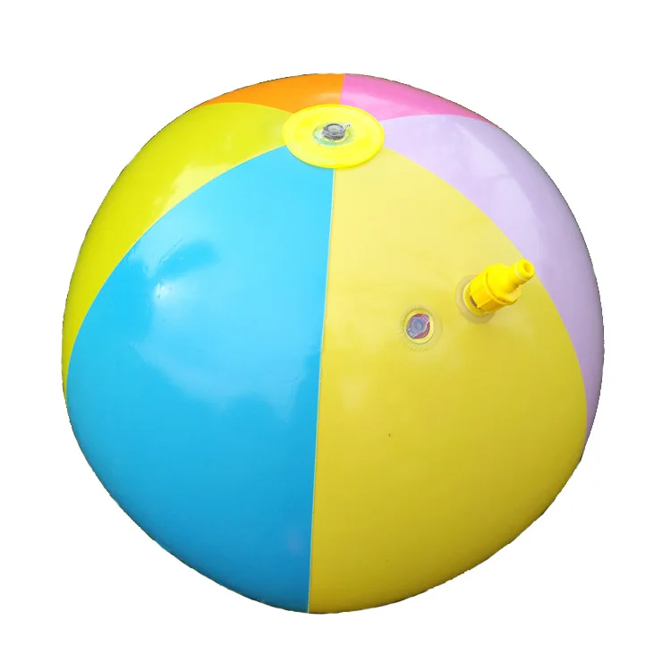 Разбрызгиватель с большим водяным шаром надувной мяч для уличного заднего двора водных видов спорта весна-лето