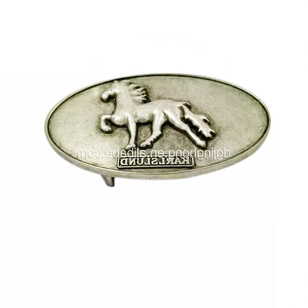 Made in China Cool antique custom brass metal belt buckles for men