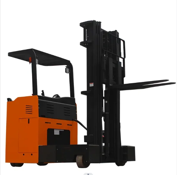 High Quality 1.2Ton 4.5M Lifting Seated 48V AC Motor Electric Reach Forklift With Big Discount