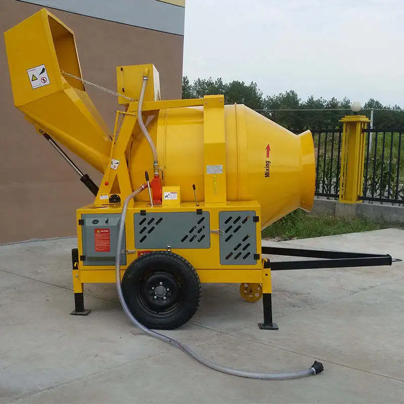 Diesel Powered Concrete Mixer Gasoline Engine Manual Concrete Mixers Cement Mixer