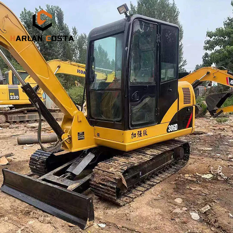 Small 6 tons used excavator imported from Japan Carter 306 sold at a low price