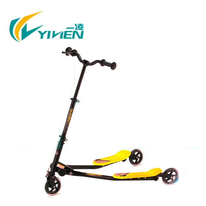 3 wheel adult kick scooter YILIEN manufacturer Speeder scooter kids and adult swing scooter