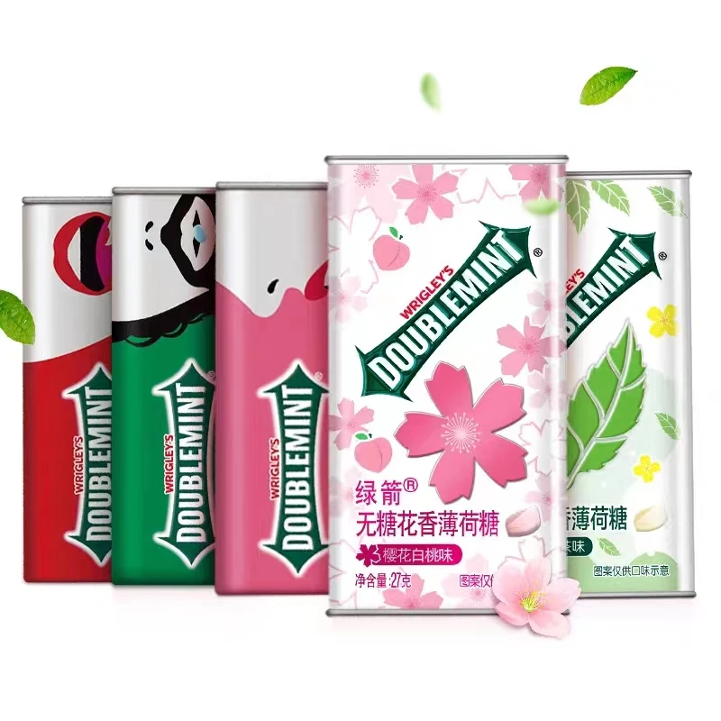 Chinese  Chewing Gum Sugar Free Chewing Gum 27g Floral Mints Mint Flavored Osmanthus White Tea Flavor
