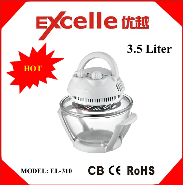 Infrared Home Choice Electric Cookware 3.5L Mini Multi-function Turbo Cooker Convection Halogen Oven