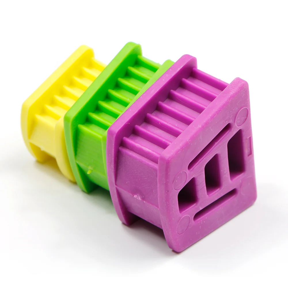 Dental rubber bite block cheek retractor autoclavable mouth