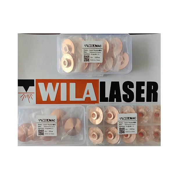 D28/D32 Single Layer/double Layer  Laser Nozzles for Precitec  Raytools CNC Fiber Laser Head Laser Cutting Nozzle