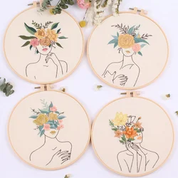 Diy embroidery hoop hot sale custom diy embroidery hoops bamboo embroidery hoop kids crafts