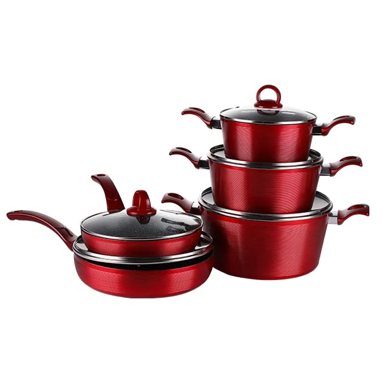 Non-stick Aluminum 16-piece cookware set