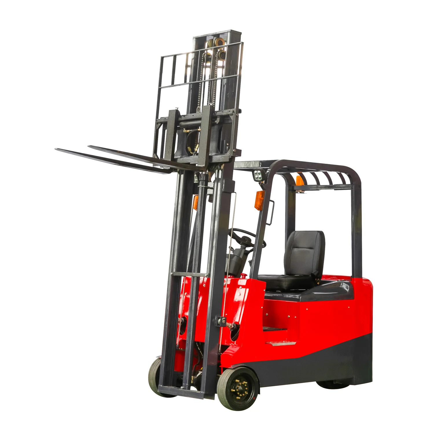 1.5 ton lifting capacity 3-wheel electric forklifts pallet stacker fork lift hot sale CE