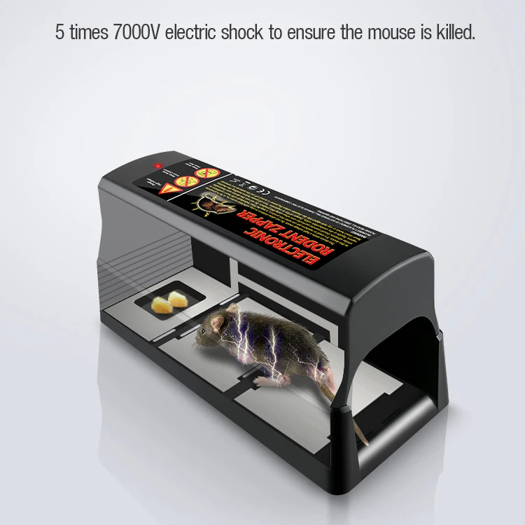 Smart Devices 5 times 7000V shock to kill rats Home Rats Killer pest product