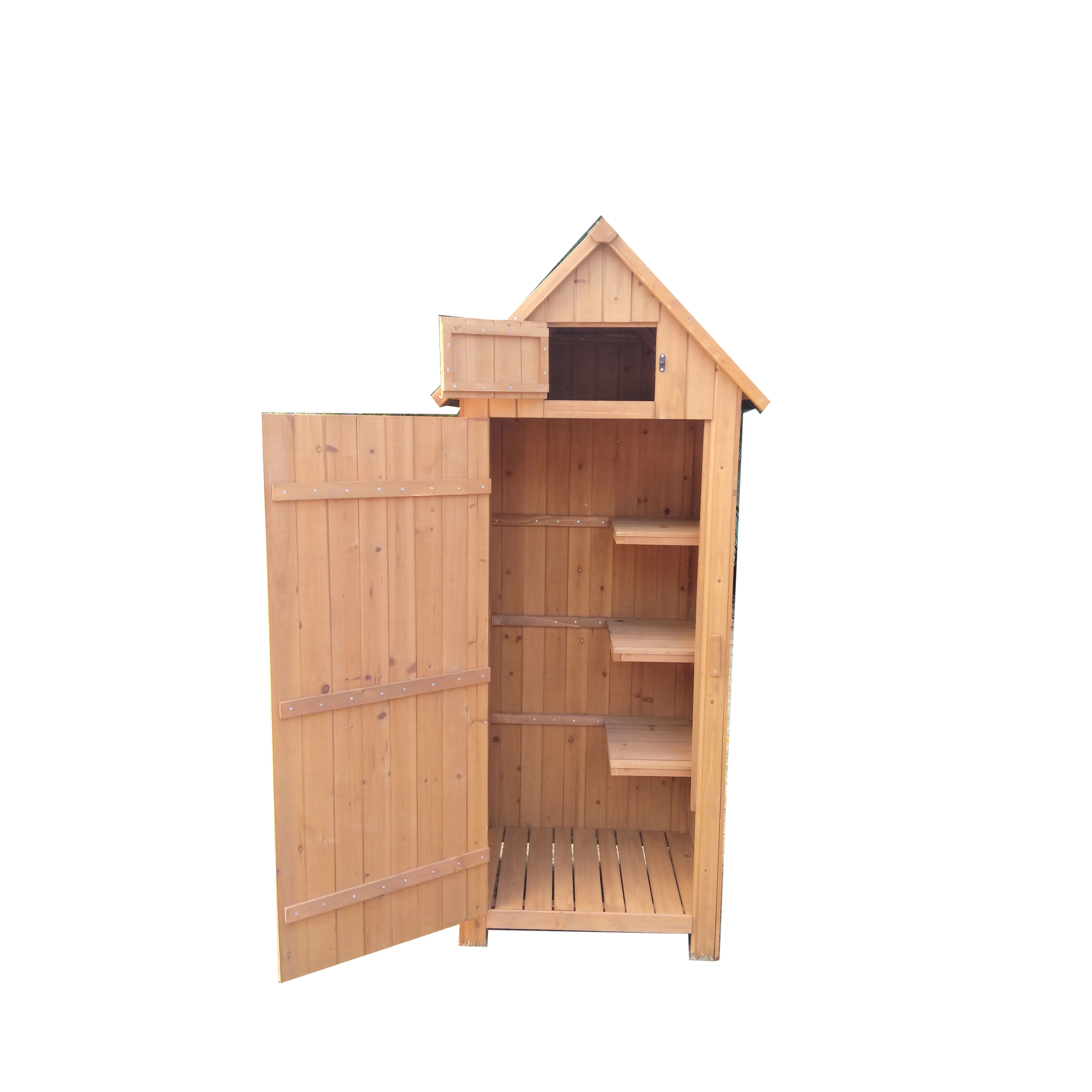 top sell cheap Factory custom backyard Waterproof Wooden Outdoor utility organizer Storage Cabinets Garden Tool Sheds