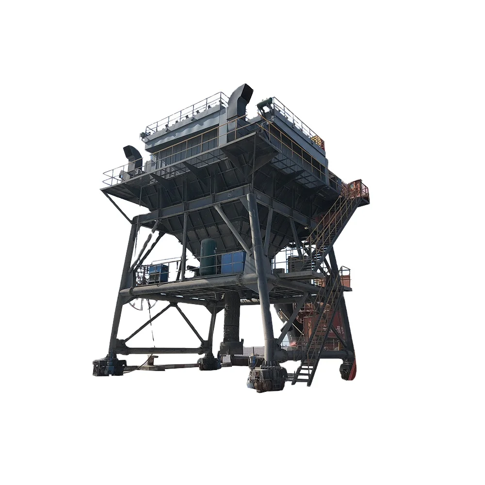 GBM port cement/chemical fertilizer/sand mobile hopper dock dust collector hopper