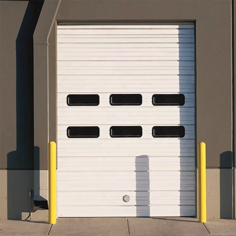 Automatic Sectional Industrial Vertical Door  Stainless Steel Garage Overhead Door