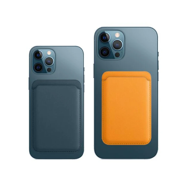 Новое поступление 2021, магнитный держатель для карт, кожаный чехол для телефона с магнитным кошельком для Iphone